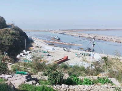 浙江金七門(mén)核電廠(chǎng)混凝土攪拌站及砂石廠(chǎng)臨時(shí)供電工程一階段順利送電！